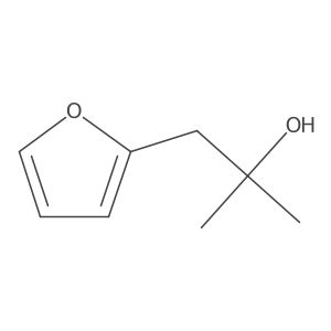 1-(Furan-2-yl)-2-methylpropan-2-ol Structure