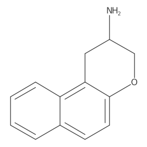 1H,2H,3H-Naphtho[2,1-b]pyran-2-amine结构式