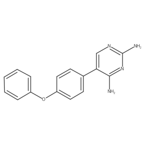 5-(4-Phenoxyphenyl)-2,4-pyrimidinediamine结构式