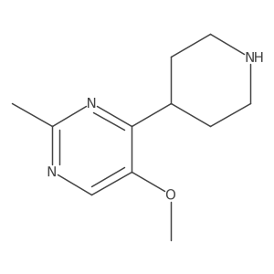 5-Methoxy-2-methyl-4-(4-piperidinyl)pyrimidine Structure