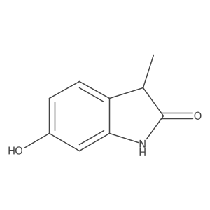 6-Hydroxy-3-methylindolin-2-one Structure