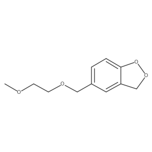 5-[(2-Methoxyethoxy)methyl]-3H-1,2-benzodioxole Structure