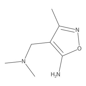 4-[(Dimethylamino)methyl]-3-methyl-1,2-oxazol-5-amine Structure