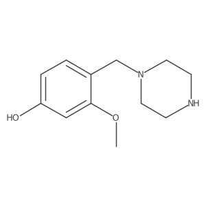 1-(2-Methoxy-4-nitrobenzyl)piperazine结构式