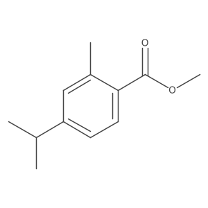 Methyl 4-isopropyl-2-methylbenzoate结构式