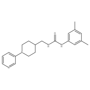 1-(3,5-Dimethylphenyl)-3-((1-(pyridin-3-yl)piperidin-4-yl)methyl)urea Structure