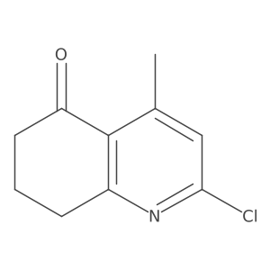 2-Chloro-4-methyl-7,8-dihydroquinolin-5(6H)-one Structure