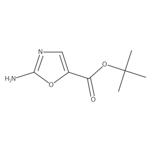 Tert-butyl 2-amino-1,3-oxazole-5-carboxylate Structure