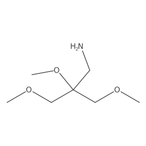 2-(Aminomethyl)-1,2,3-trimethoxypropane结构式