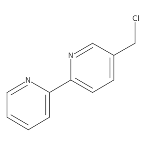 5-(Chloromethyl)-2,2'-bipyridine结构式