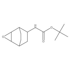tert-butyl N-{3-oxatricyclo[3.2.2.0,2,4]nonan-6-yl}carbamate Structure