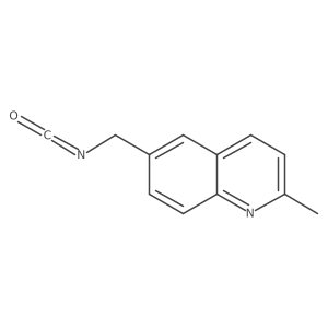 6-(Isocyanatomethyl)-2-methylquinoline Structure