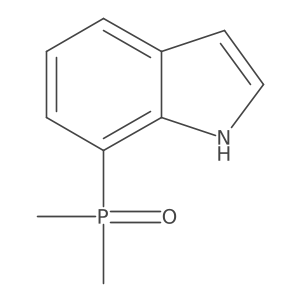 7-(Dimethylphosphinyl)-1H-indole Structure