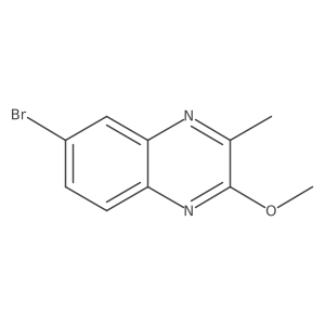 6-bromo-2-methoxy-3-methylQuinoxaline结构式