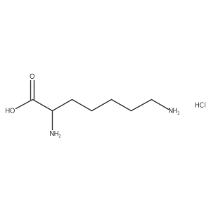 2,7-Diaminoheptanoic acid monohydrochloride结构式