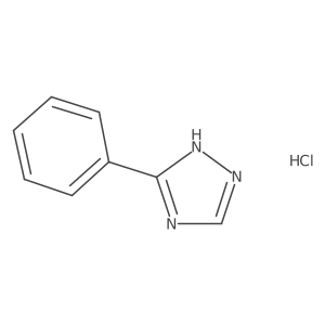 3-Phenyl-4H-1,2,4-triazole hydrochloride Structure