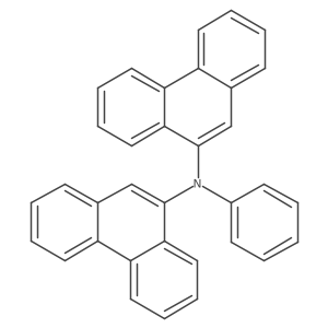 N-(Phenanthren-9-yl)-N-phenylphenanthren-9-amine Structure