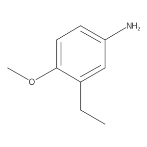 3-Ethyl-4-methoxyaniline结构式