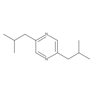 2,5-Diisobutylpyrazine结构式