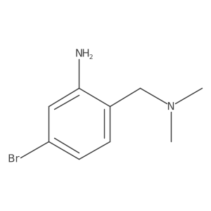 5-Bromo-2-[(dimethylamino)methyl]aniline Structure