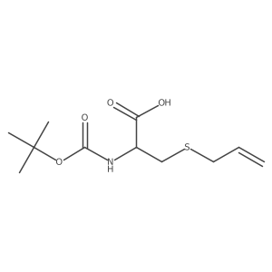 Boc-S-2-propenyl-D-Cysteine结构式