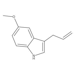 3-Allyl-5-methoxy-1H-indole Structure
