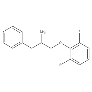 I+/--[(2,6-Difluorophenoxy)methyl]benzeneethanamine Structure