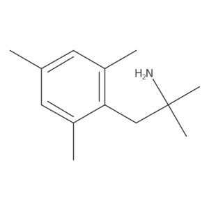 1-Mesityl-2-methylpropan-2-amine结构式