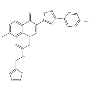2-{[1-(5-chloro-2-methylphenyl)-6-oxo-1,6-dihydropyridazin-3-yl]oxy}-N-(4-ethoxy-3-methoxybenzyl)propanamide结构式