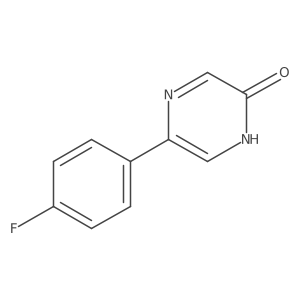 5-(4-Fluorophenyl)pyrazin-2-ol Structure