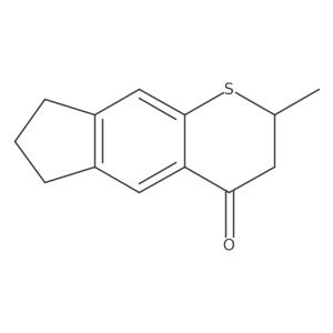 2,3,7,8-Tetrahydro-2-methylindeno[5,6-b]thiopyran-4(6H)-one Structure