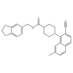 1-[(5-bromo-1-propionyl-2,3-dihydro-1H-indol-6-yl)sulfonyl]piperidine-3-carboxylic acid Structure