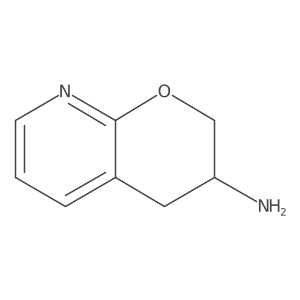 2H,3H,4H-pyrano[2,3-b]pyridin-3-amine Structure