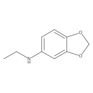N-Ethyl-3,4-(methylenedioxy)aniline-d5 Structure