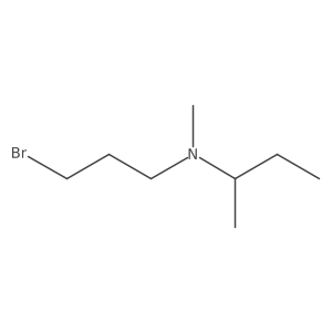 (3-Bromopropyl)(butan-2-yl)methylamine Structure