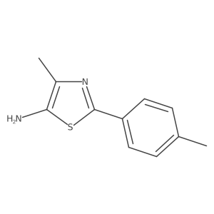 4-Methyl-2-(p-tolyl)thiazol-5-amine Structure