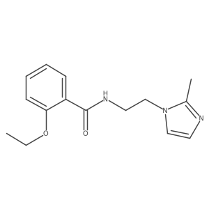 2-ethoxy-N-(2-(2-methyl-1H-imidazol-1-yl)ethyl)benzamide Structure