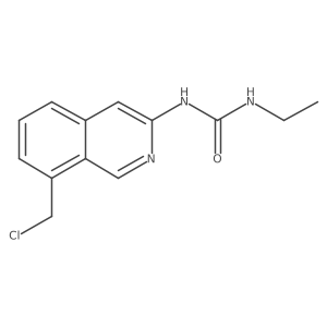 1-(8-(Chloromethyl)-isoquinolin-3-yl)-3-ethylurea Structure