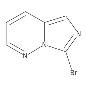 7-Bromoimidazo[1,5-b]pyridazine结构式