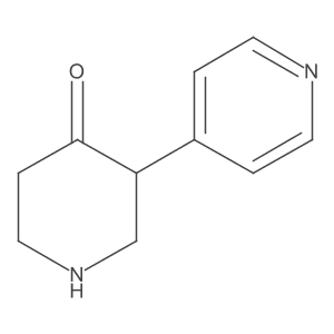 3-(Pyridin-4-yl)piperidin-4-one Structure