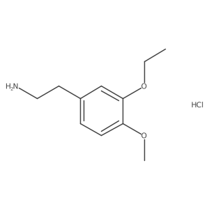 2-(3-Ethoxy-4-methoxyphenyl)ethyl-1,1,2,2-D4-amine hcl结构式