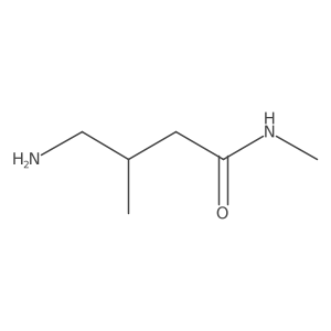 4-amino-N,3-dimethylbutanamide结构式