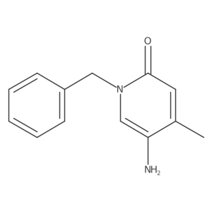 5-Amino-1-benzyl-4-methyl-1,2-dihydropyridin-2-one结构式