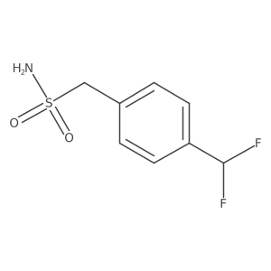 [4-(Difluoromethyl)phenyl]methanesulfonamide Structure