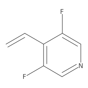 4-Ethenyl-3,5-difluoropyridine Structure