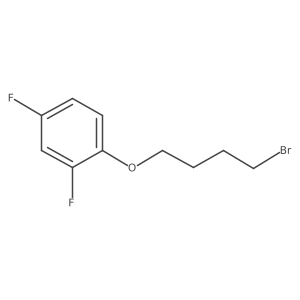 1-(4-Bromobutoxy)-2,4-difluorobenzene Structure