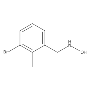 N-[(3-bromo-2-methylphenyl)methyl]hydroxylamine结构式