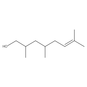 2,4,7-Trimethyloct-6-en-1-ol Structure