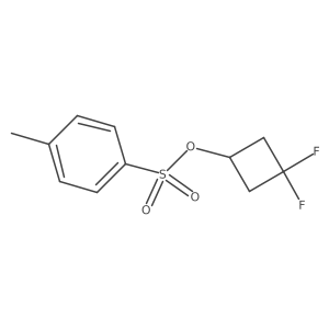 3,3-Difluorocyclobutyl 4-methylbenzene-1-sulfonate Structure