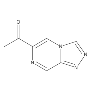 1-([1,2,4]Triazolo[4,3-a]pyrazin-6-yl)ethan-1-one Structure